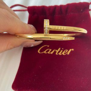 Cartier Diamond Juste Un Clou Bracelet